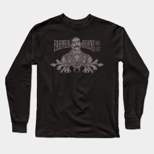 Farmer Burns (Sepia) Long Sleeve T-Shirt